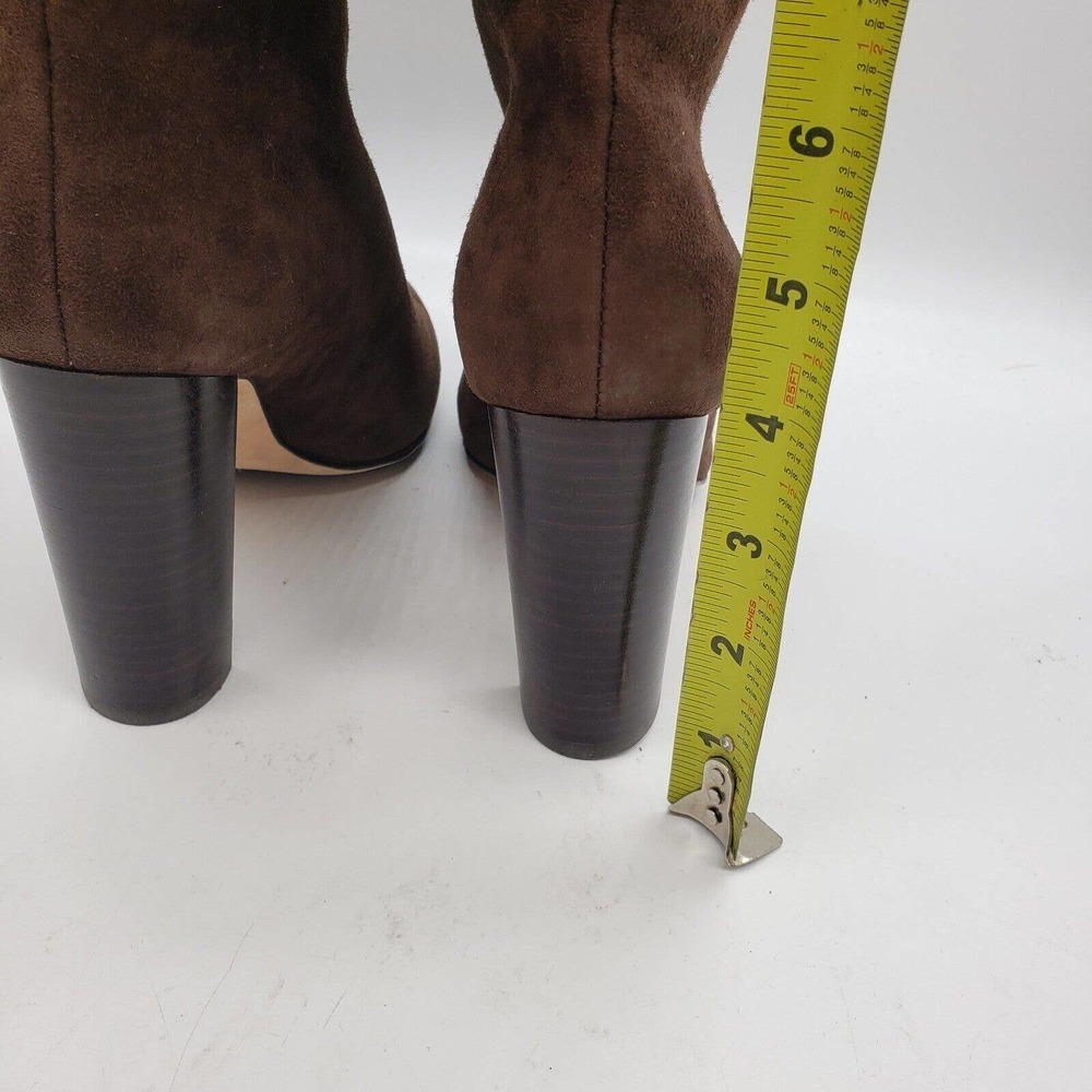 PAIGE Brown Heeled Boots - Picture 4 of 11